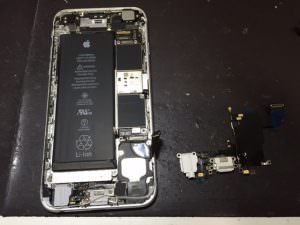 iPhone6s イヤホンから音が出ない修理