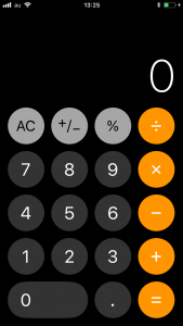 iOS11calculator