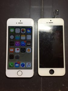 表示が直ったiPhone5s