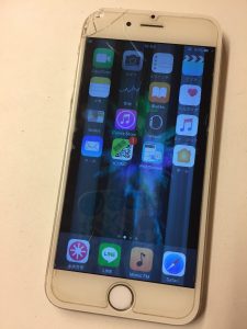 表示不良とタッチ不良のiPhone6