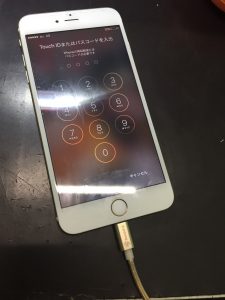 再び充電が出来るようになったiPhone6plus