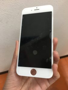 割れたiphone