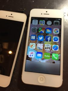 表示不良が直ったiPhone5