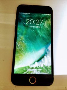 iphone7液晶交換後