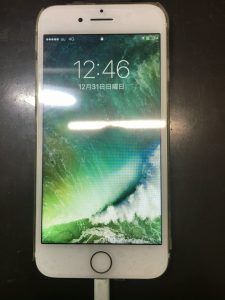 iphone7液晶破損修理完了