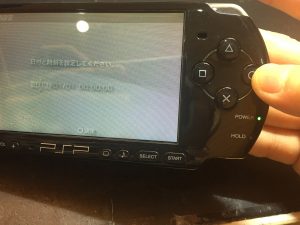 ○ボタンが押せないPSP-3000