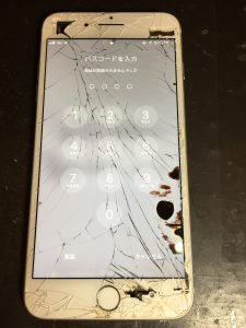 iPhone7+液晶修理前