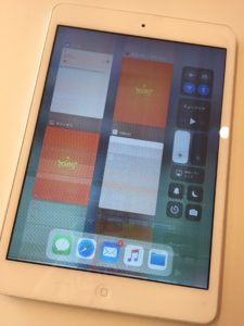 表示不良のiPad mini2