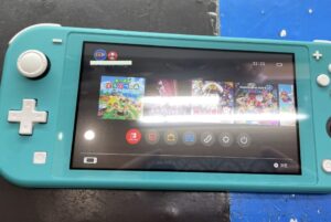 液晶交換で表示が直ったSwitch lite